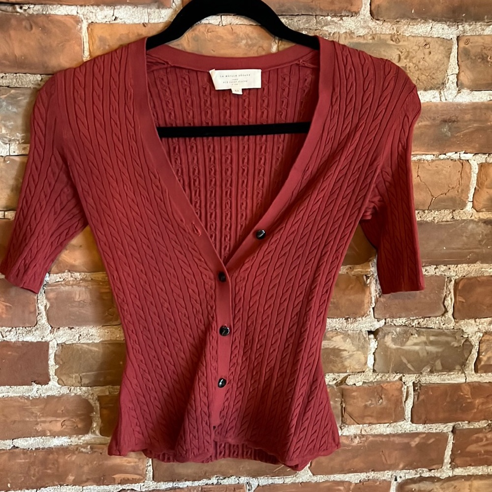 Sezane top almost new ✨